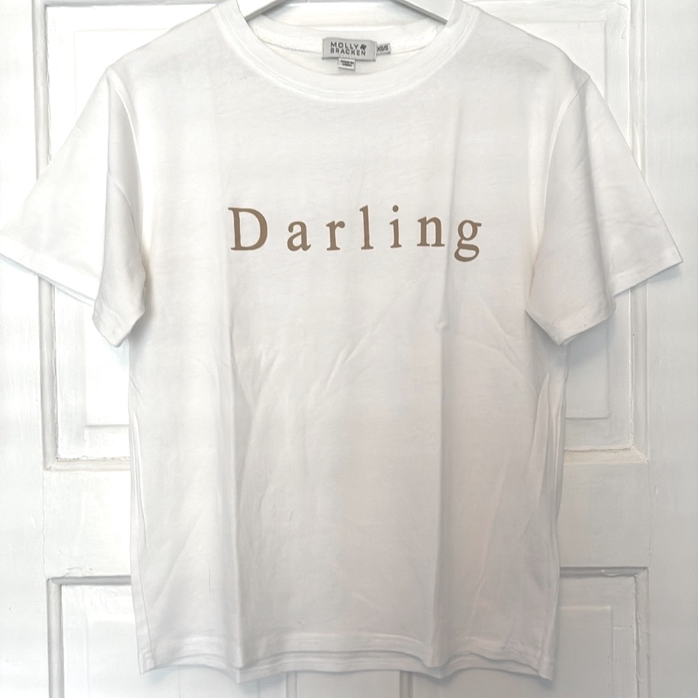 New without tags ‘darling’ t-shirt